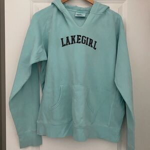 Lakegirl Aqua Pullover Hoodie